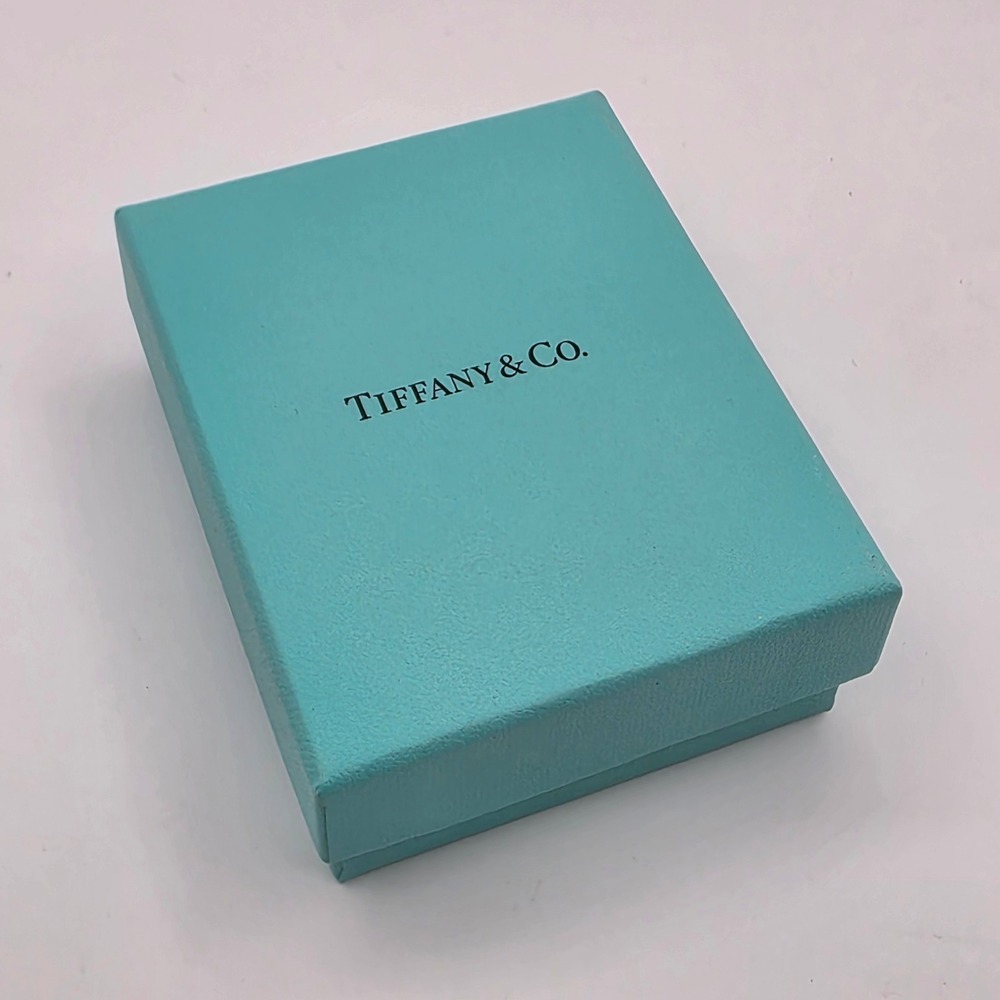 Tiffany & Co Blue Jewelry Gift Box EMPTY with Padding and Card Small